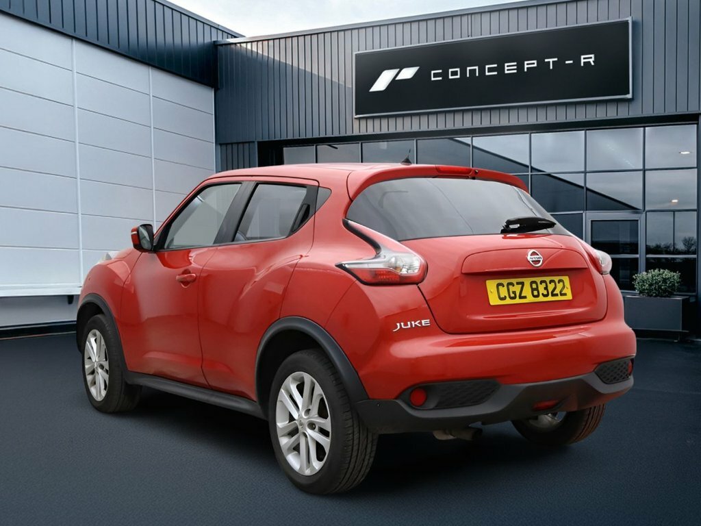 Nissan Juke 1L Acenta CGZ8322 Red #4