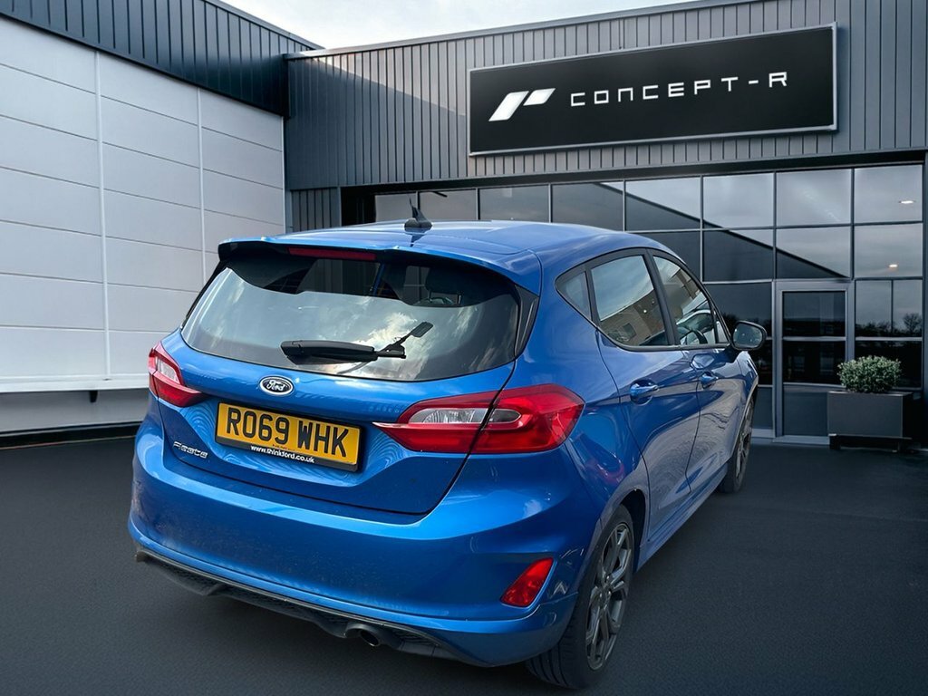 Ford Fiesta 1L St-line RO69WHK Blue #3