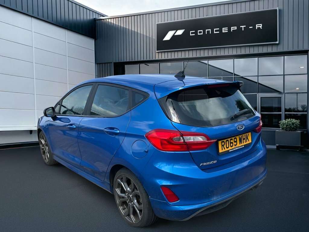 Ford Fiesta 1L St-line RO69WHK Blue #4