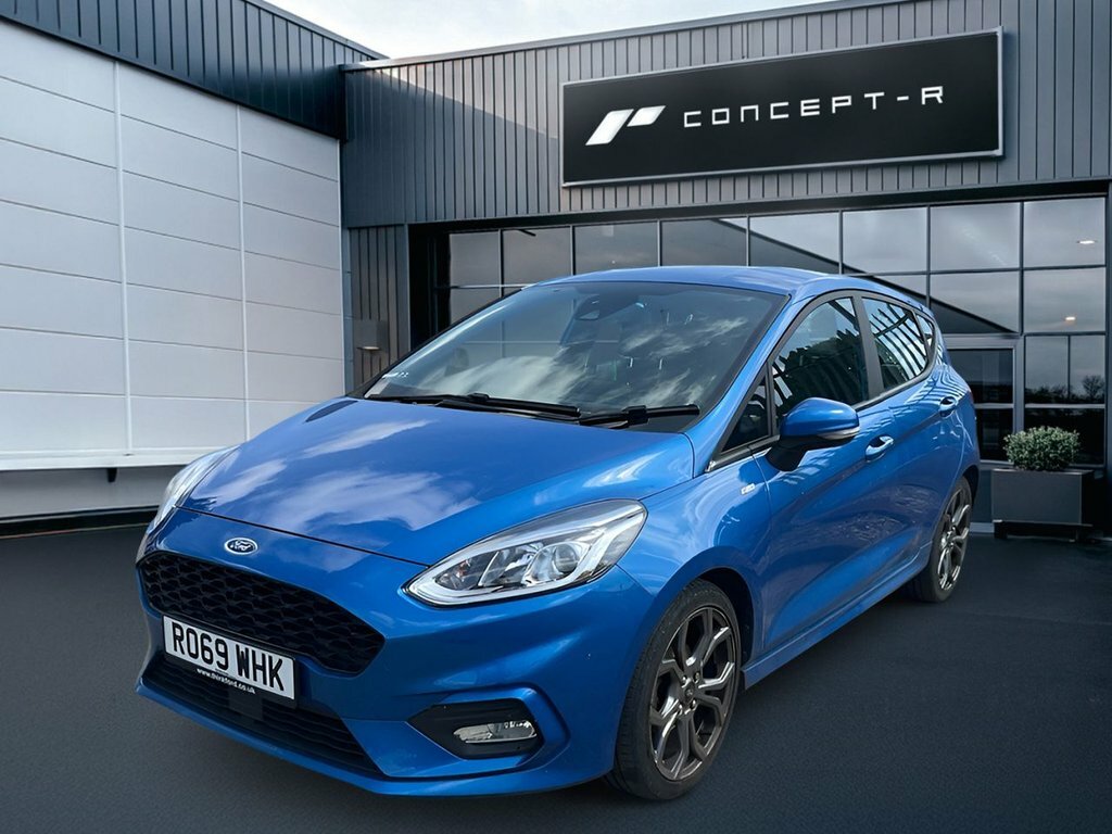 Ford Fiesta 1L St-line RO69WHK Blue #2