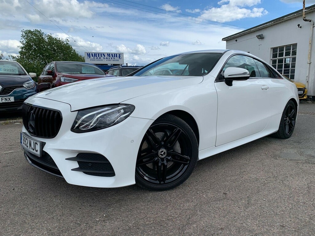 Mercedes-Benz E Class 2.0 D Amg Line G-tronic Euro 6 Ss White