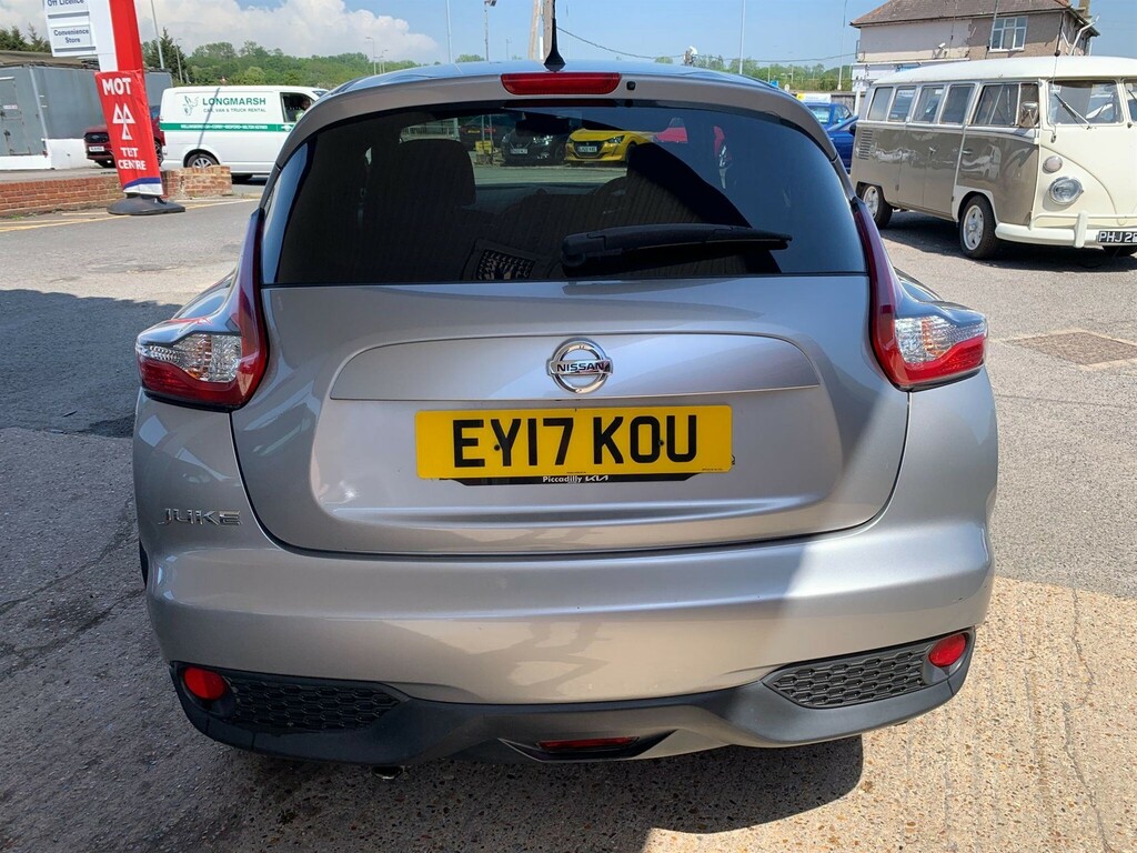 Nissan Juke 1.6 N-connecta Xtron Euro 6 EY17KOU Silver #4