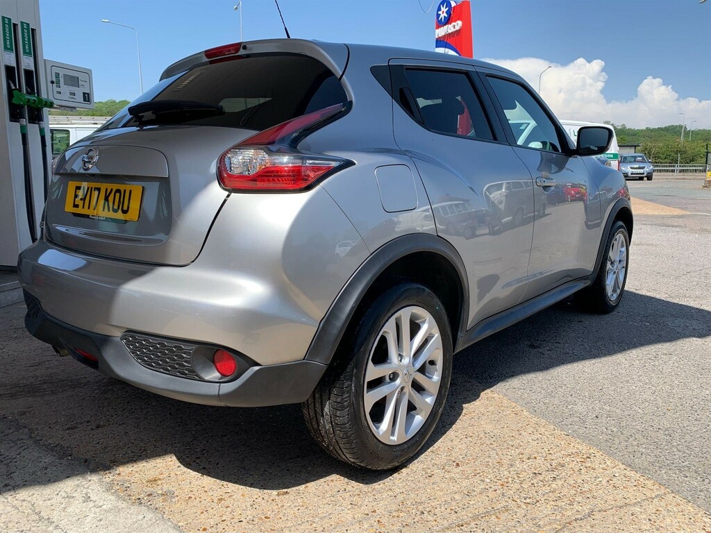 Nissan Juke 1.6 N-connecta Xtron Euro 6 EY17KOU Silver #5