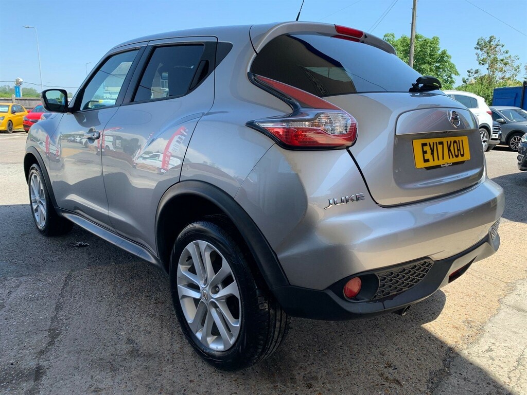 Nissan Juke 1.6 N-connecta Xtron Euro 6 EY17KOU Silver #3