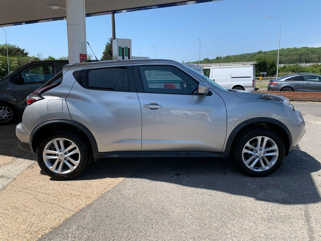 Nissan Juke 1.6 N-connecta Xtron Euro 6 EY17KOU Silver #6