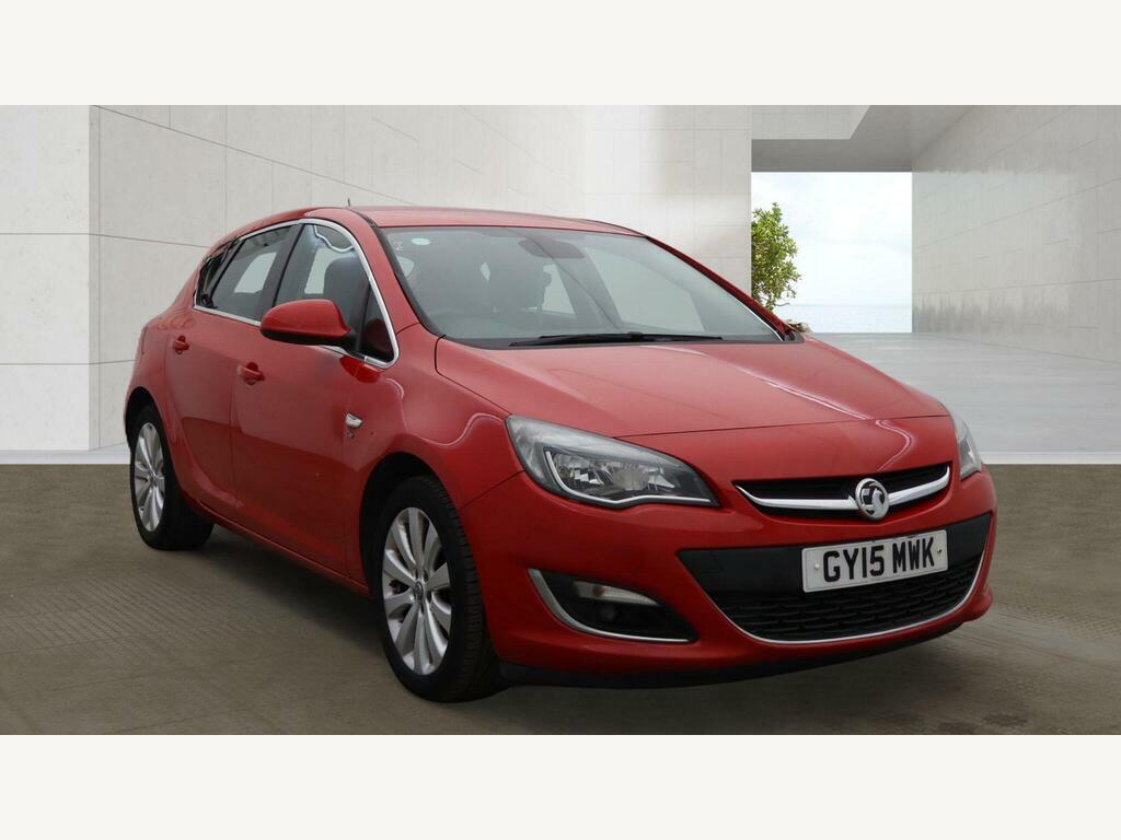 Vauxhall Astra 1.6I Elite Euro 6 GY15MWK Red #2