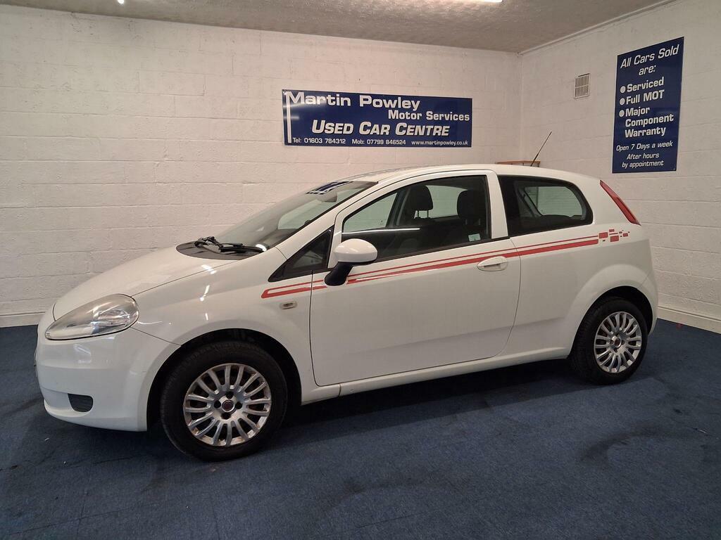 Fiat Grande Punto 1.4 Sound Euro 4 White #2