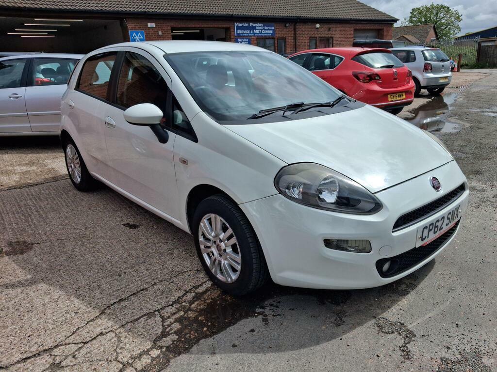 Fiat Punto 1.2 Easy Euro 5 White #4