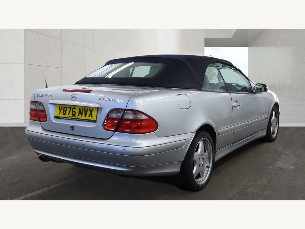 Mercedes-Benz CLK 2.3 Clk230 Kompressor Elegance Cabriolet Silver #3