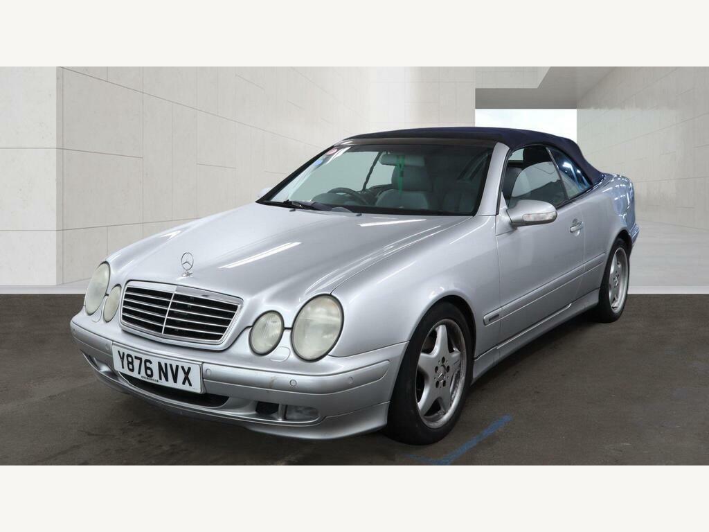 Mercedes-Benz CLK 2.3 Clk230 Kompressor Elegance Cabriolet Silver