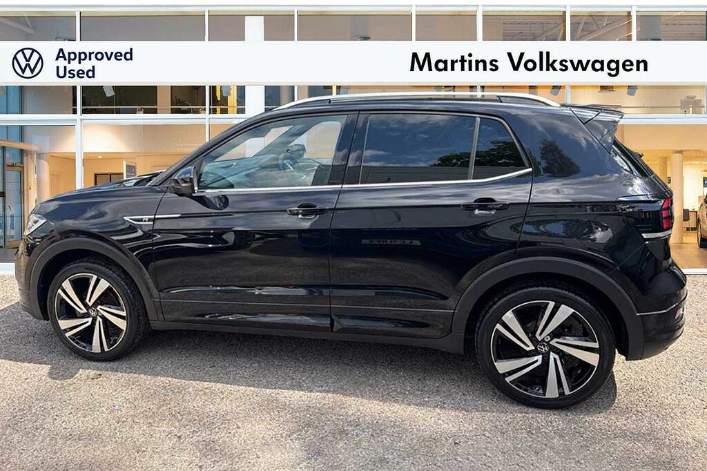 Volkswagen T-Cross 1.0 Tsi 110 R-line Dsg RF72KLJ Black #4
