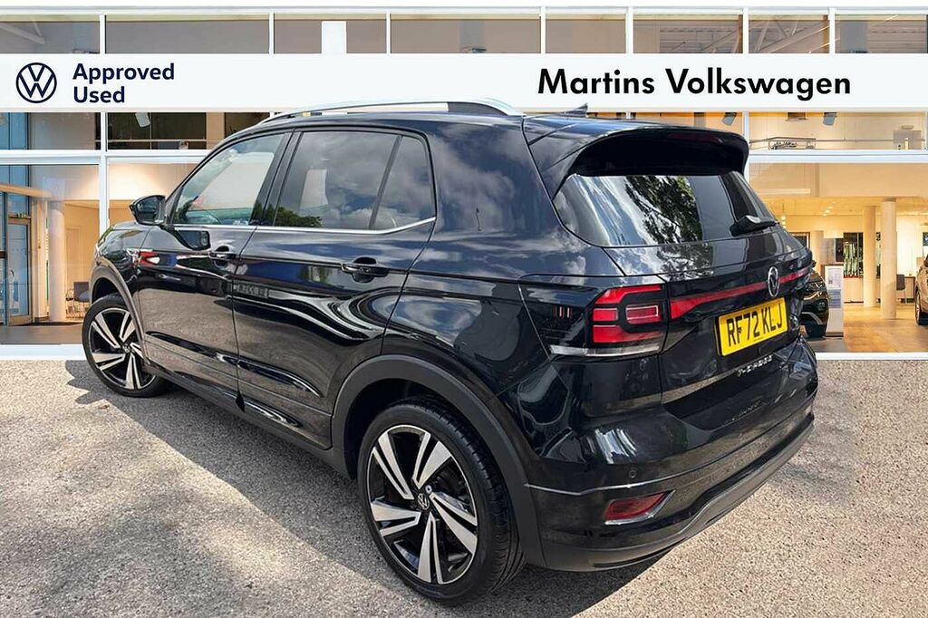 Volkswagen T-Cross 1.0 Tsi 110 R-line Dsg RF72KLJ Black #3