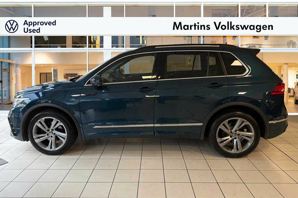 Volkswagen Tiguan 1.5 Tsi 150 R-line Edition Dsg SK23JBX Blue #4