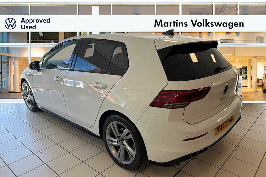 Volkswagen Golf 1.5 Etsi 150 R-line Dsg VO73XZE White #3