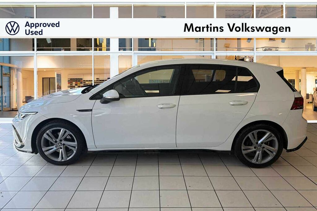 Volkswagen Golf 1.5 Etsi 150 R-line Dsg VO73XZE White #4