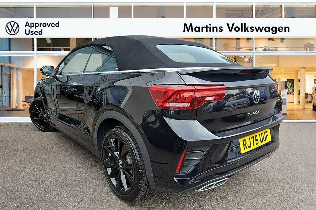 Volkswagen T-Roc 1.5 Tsi R-line Dsg RJ75UUF Black #3