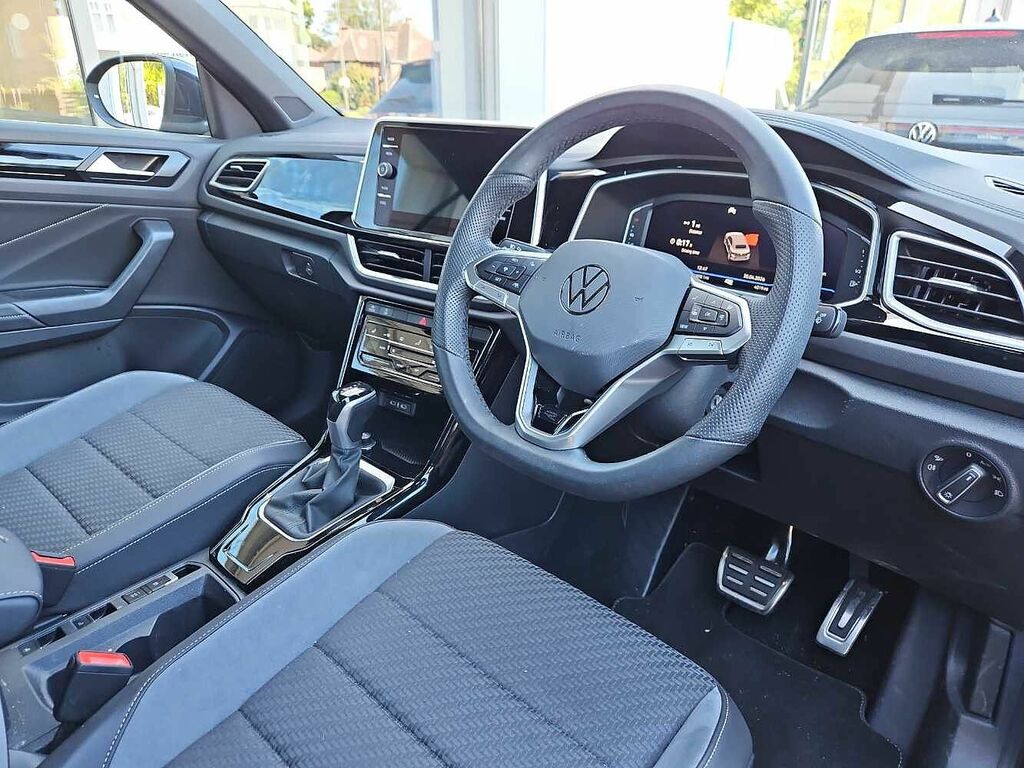 Volkswagen T-Roc 1.5 Tsi R-line Dsg RJ75UUF Black #6