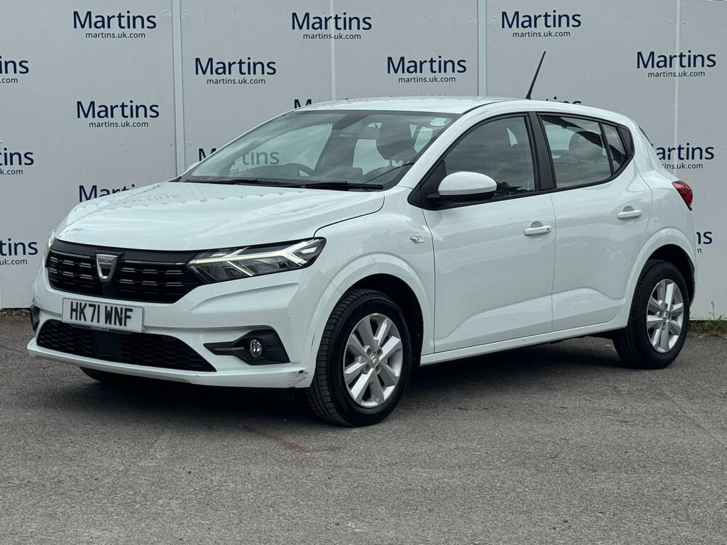 Dacia Sandero 1.0 Tce Comfort Euro 6 Ss HK71WNF White #5
