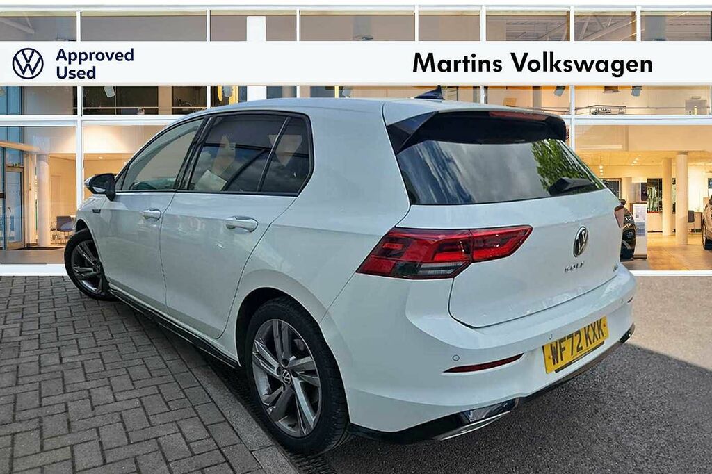 Volkswagen Golf 1.5 Etsi 150 R-line Dsg WF72KXK White #3