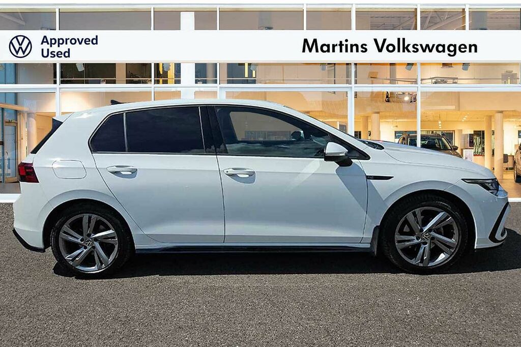 Volkswagen Golf 1.5 Etsi 150 R-line Dsg WF72KXK White #4