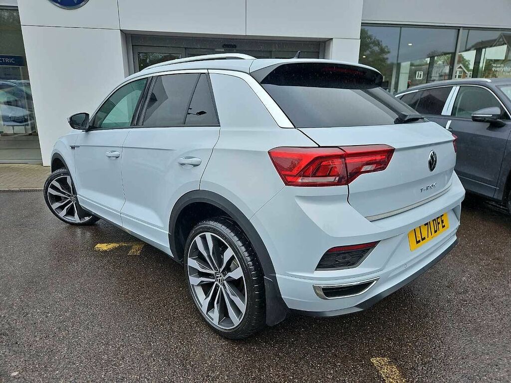Volkswagen T-Roc 1.5 Tsi Evo R-line Dsg LL71DFE White #3