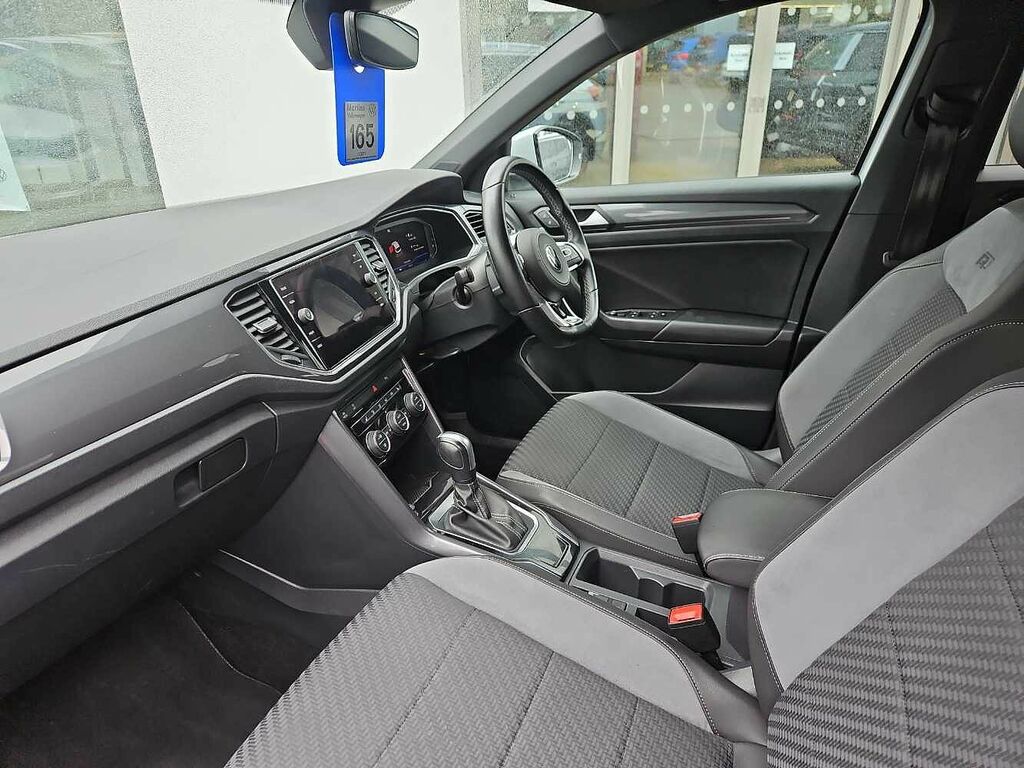 Volkswagen T-Roc 1.5 Tsi Evo R-line Dsg LL71DFE White #2