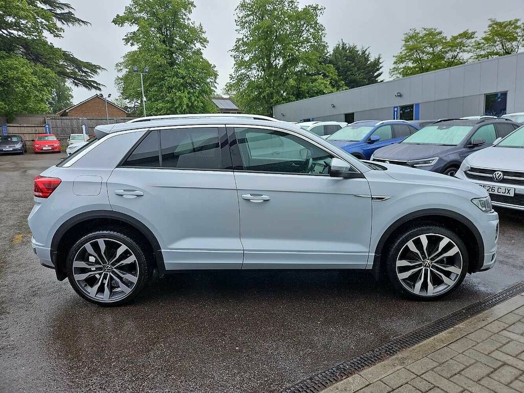 Volkswagen T-Roc 1.5 Tsi Evo R-line Dsg LL71DFE White #4