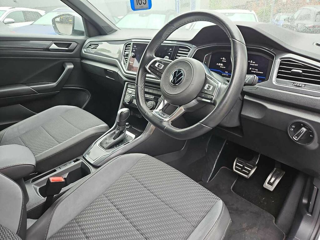 Volkswagen T-Roc 1.5 Tsi Evo R-line Dsg LL71DFE White #6