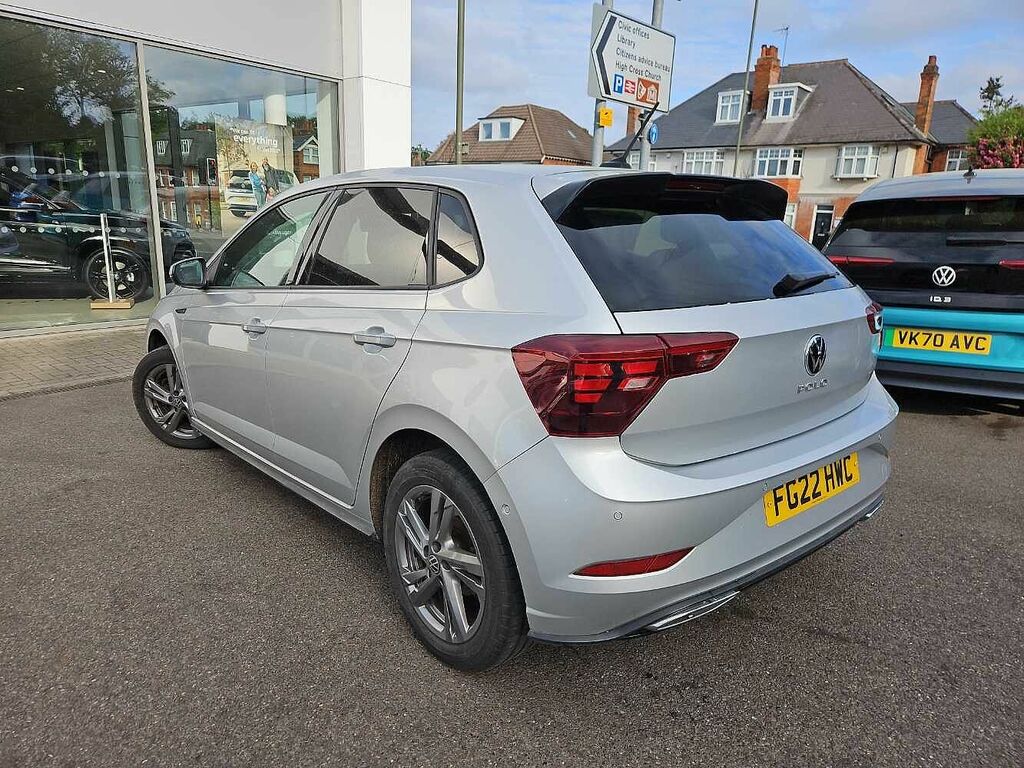 Volkswagen Polo 1.0 Tsi 110 R-line Dsg FG22HWC Silver #3