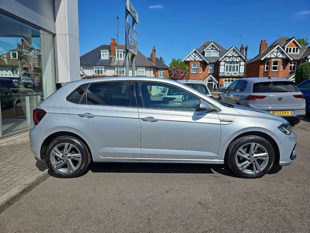 Volkswagen Polo 1.0 Tsi 110 R-line Dsg FG22HWC Silver #4
