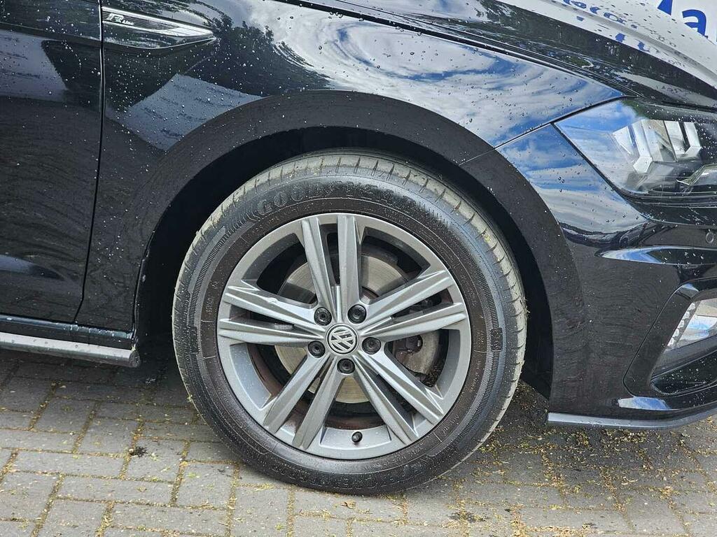Volkswagen Polo 1.0 Tsi 115 R-line Dsg Black #5