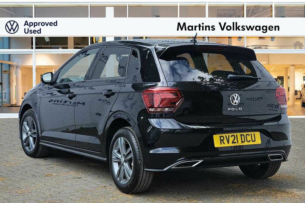 Volkswagen Polo 1.0 Tsi 115 R-line Dsg Black #3
