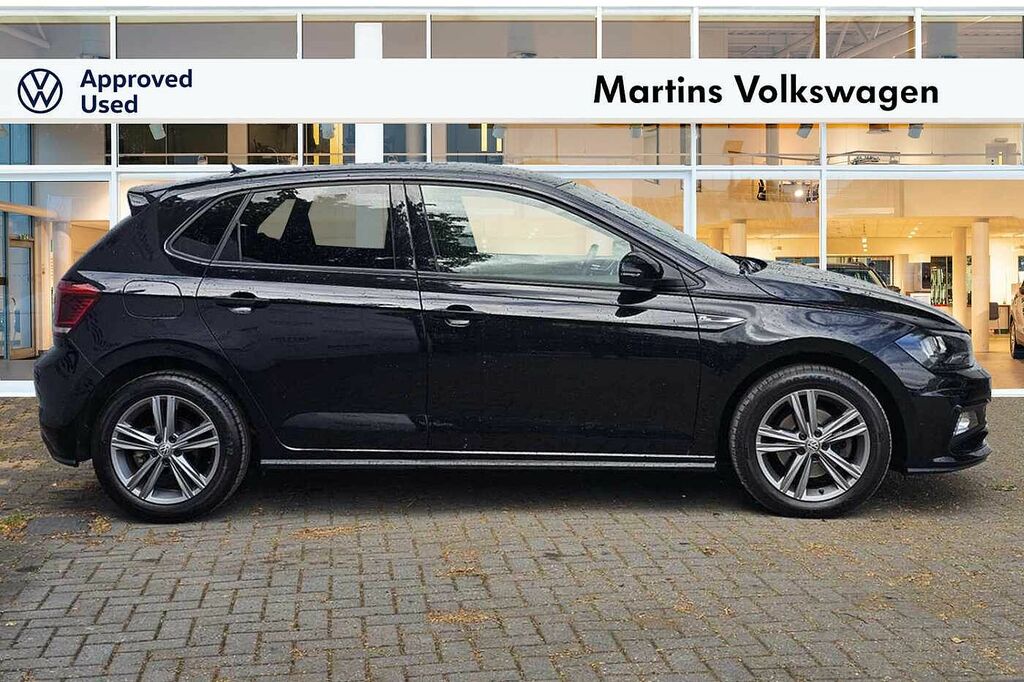 Volkswagen Polo 1.0 Tsi 115 R-line Dsg Black #4
