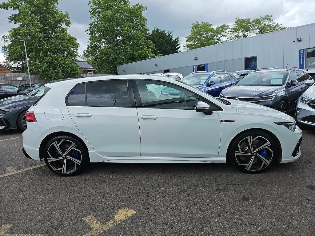 Volkswagen Golf 2.0 Tsi 320 R 4Motion Dsg YD73NZC White #4
