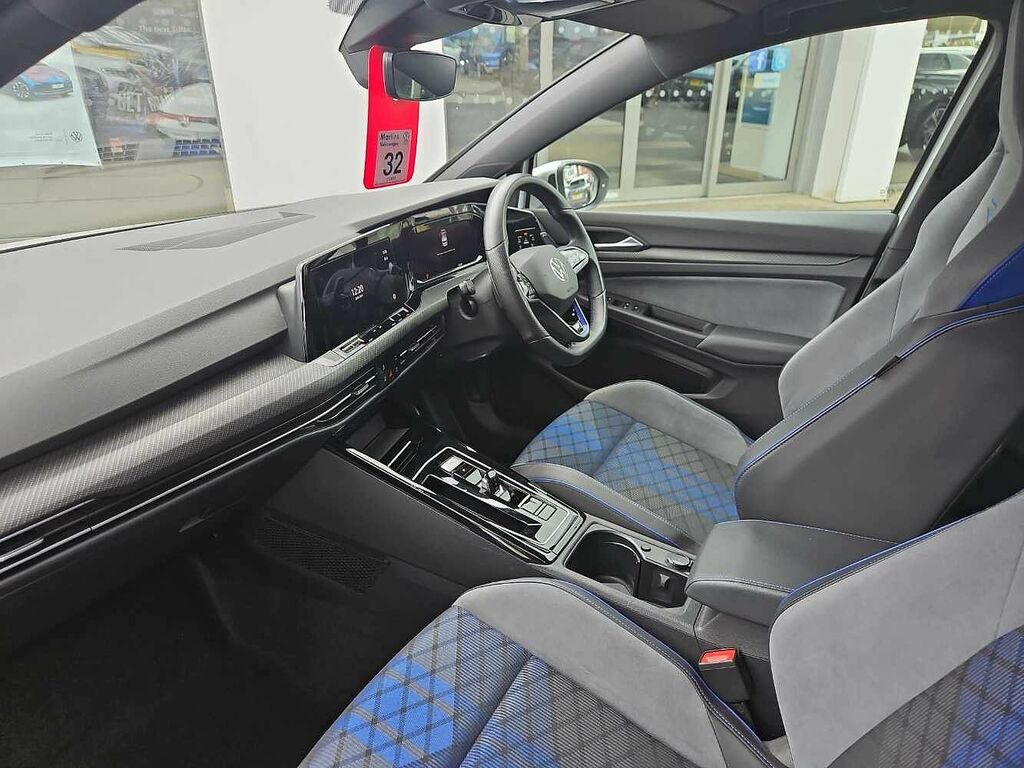 Volkswagen Golf 2.0 Tsi 320 R 4Motion Dsg YD73NZC White #2