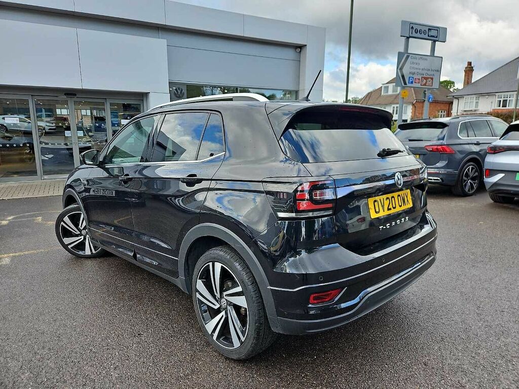 Volkswagen T-Cross 1.0 Tsi 115 R-line Dsg OV20OWX Black #3