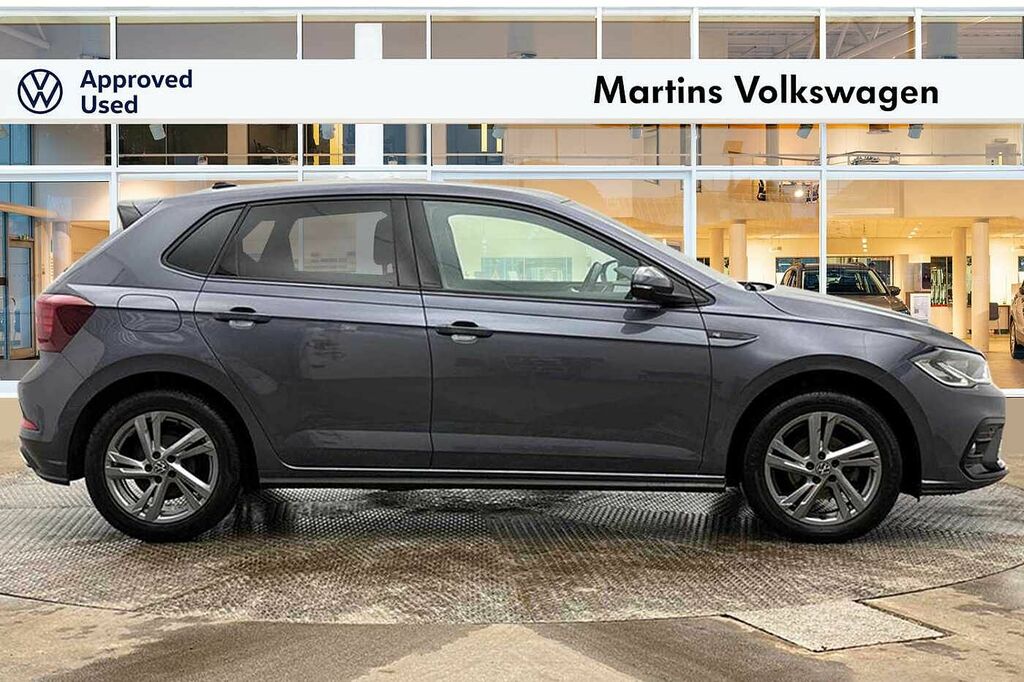 Volkswagen Polo 1.0 Tsi R-line LF72SPU Grey #4