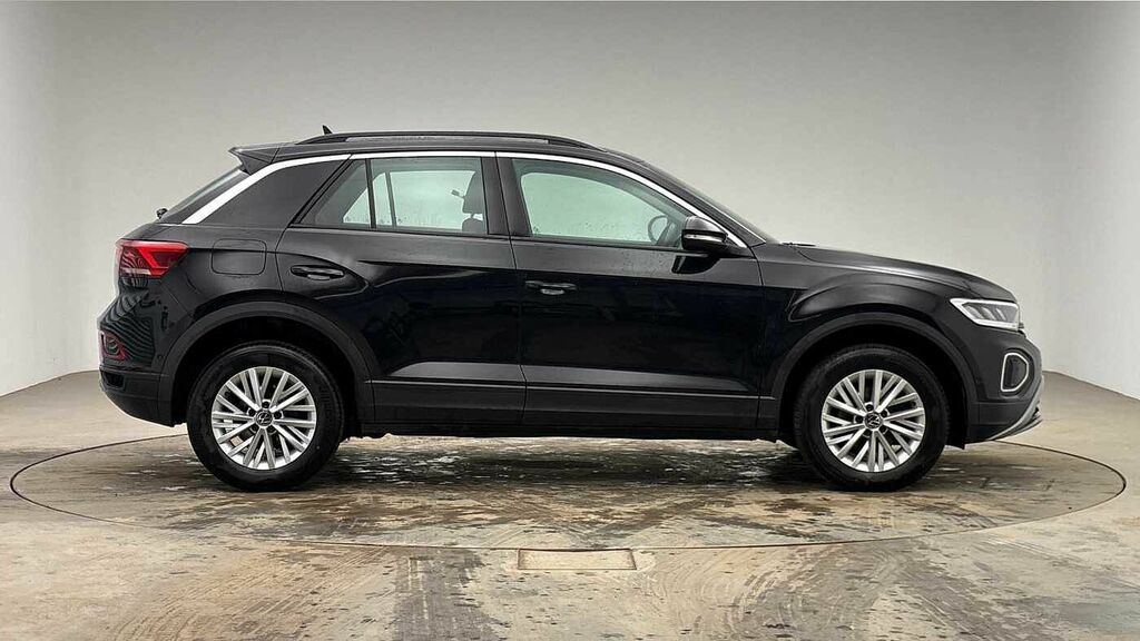 Volkswagen T-Roc 1.5 Tsi Life Dsg MW72NYS Black #4