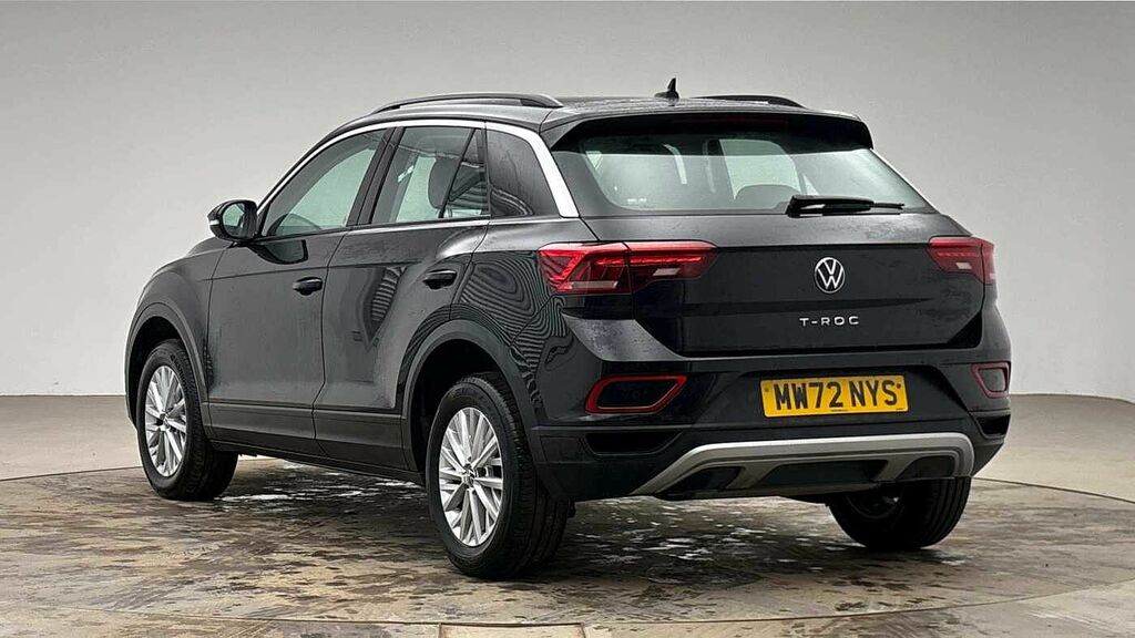 Volkswagen T-Roc 1.5 Tsi Life Dsg MW72NYS Black #3