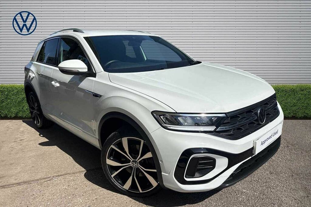 Volkswagen T-Roc 1.5 Tsi R-line Dccmisano Alloysrear View C White