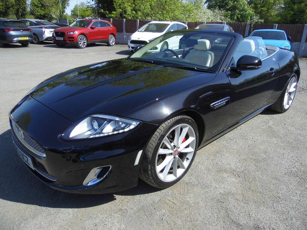 Jaguar XK Convertible 5.0 V8 Portfolio Euro 5 2013 LR13OCZ Black #3