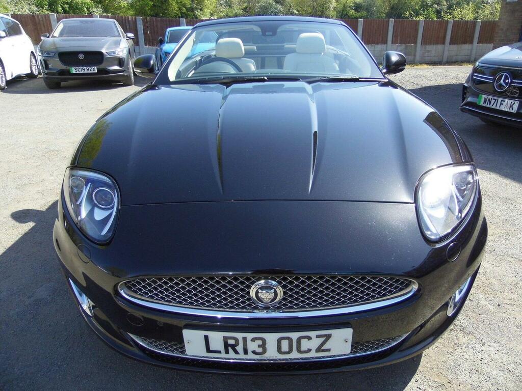 Jaguar XK Convertible 5.0 V8 Portfolio Euro 5 2013 LR13OCZ Black #2
