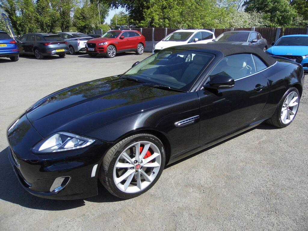 Jaguar XK Convertible 5.0 V8 Portfolio Euro 5 2013 LR13OCZ Black #6