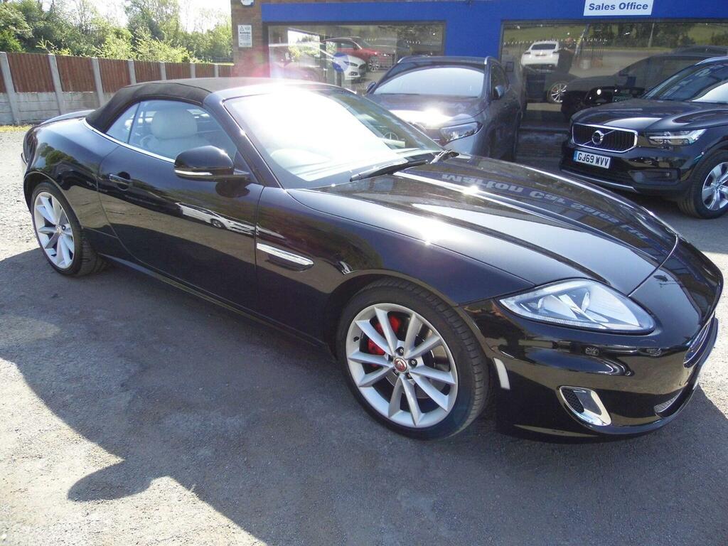 Jaguar XK Convertible 5.0 V8 Portfolio Euro 5 2013 LR13OCZ Black #5