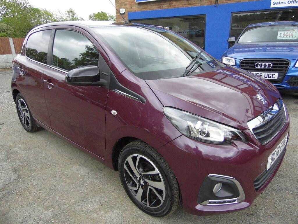 Peugeot 108 Hatchback 1.0 Allure Euro 6 201818 Purple