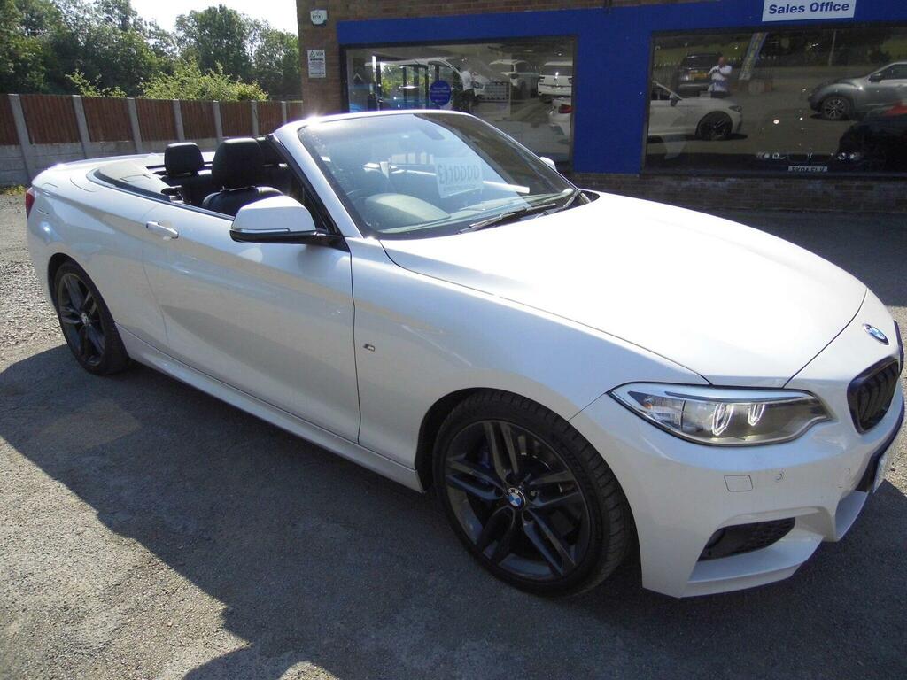 BMW 2 Series Convertible 2.0 220D M Sport Euro 6 Ss White