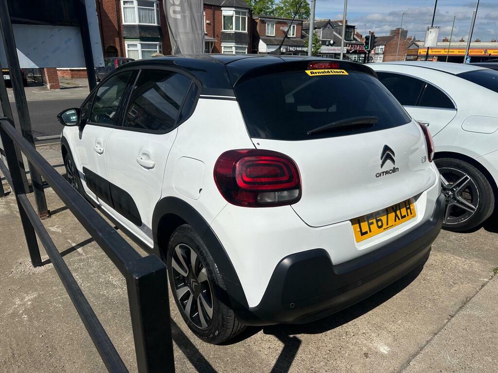Citroen C3 1.2 Puretech Flair Euro 6 LF67XLH White #3