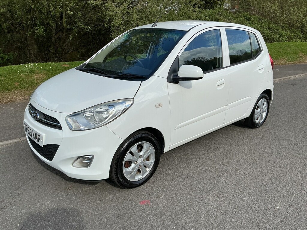 Hyundai I10 1.2 Active YP63KMF White #6