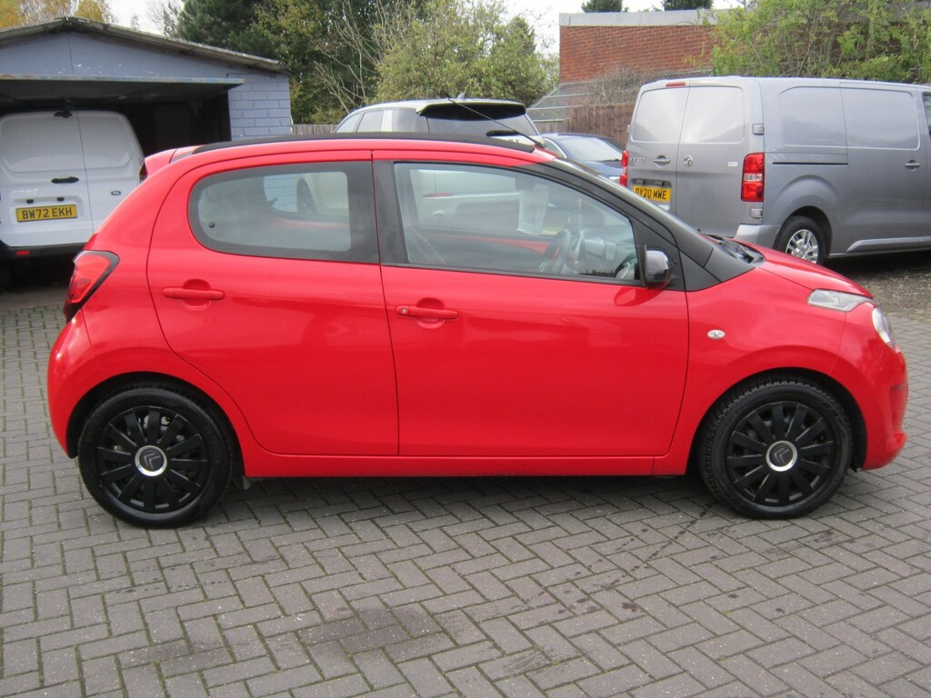 Citroen C1 1.2 Puretech Feel YP65FZT Red #4