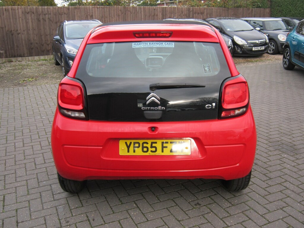 Citroen C1 1.2 Puretech Feel YP65FZT Red #6